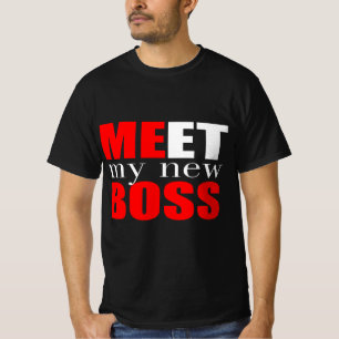Camiseta Conheça meu novo chefe