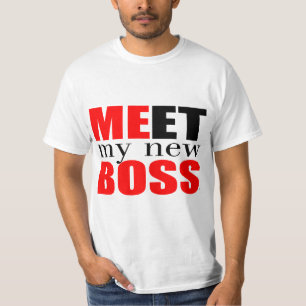 Camiseta Conheça meu novo chefe
