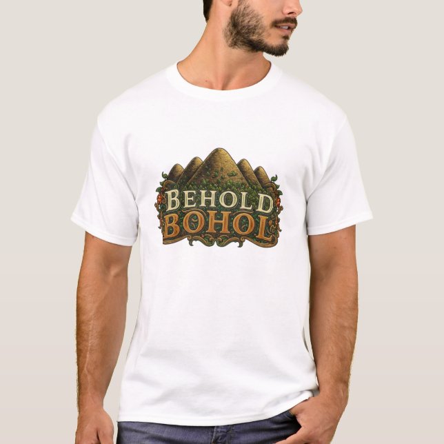Camiseta Conheça o Bohol (Frente)