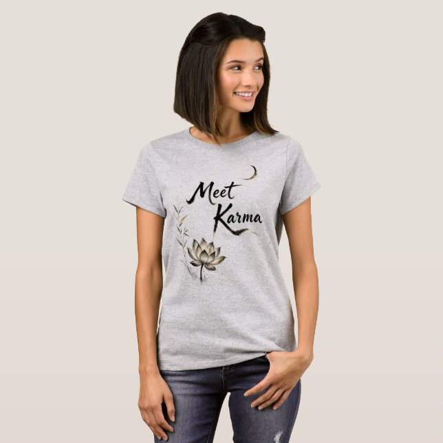 Camiseta Conheça o Karma (Frente Completa)