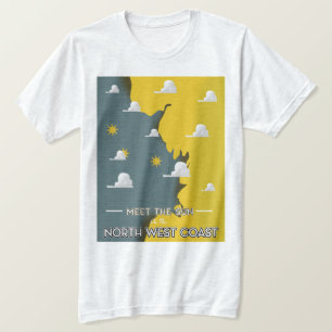 Camiseta Conheça o Sol, na Costa Noroeste
