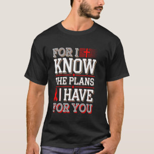 Camiseta Conheça os Planos Para a Consciência sobre AVC