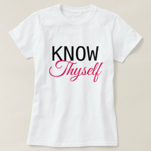 Camiseta Conheça-se