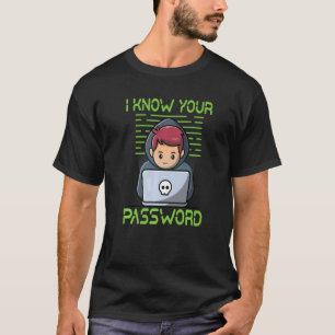 Camiseta Conheça sua Senha