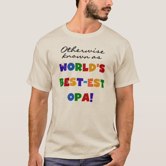Camiseta Conhecidos como melhores t-shirts e presentes (Frente)