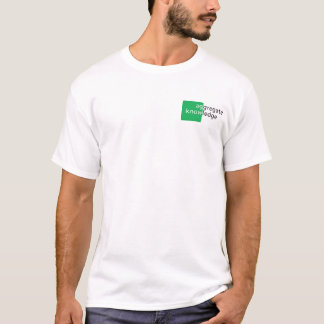Camiseta Conhecimento agregado - luva curta T