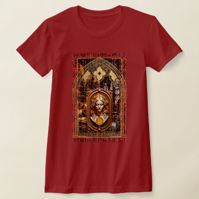 Camiseta Conhecimento de Bitcoin (Postura )