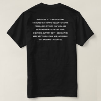 Camiseta Conhecimento Divino vs Realidade