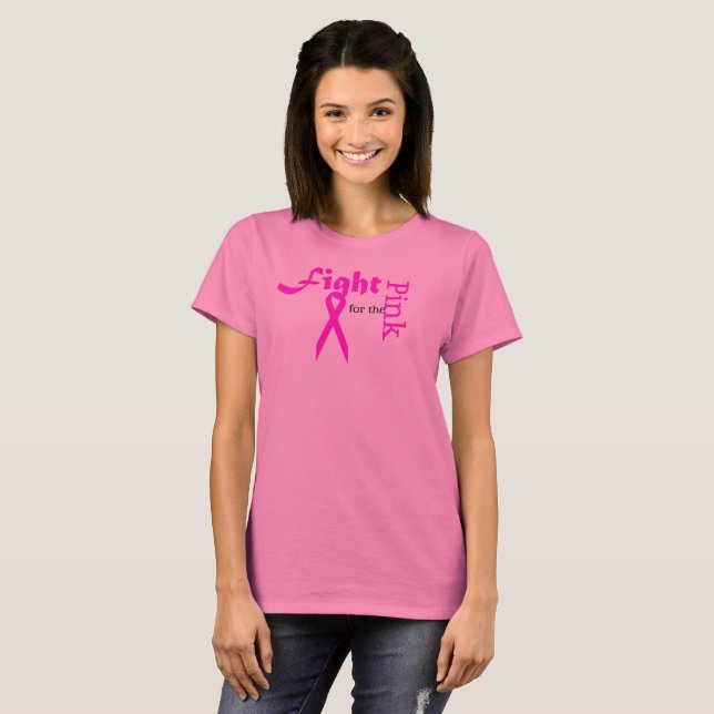 Camiseta conhecimento do cancer (Frente Completa)