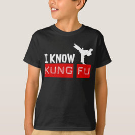 Camiseta Conheço KUNG FU Graphic Tee