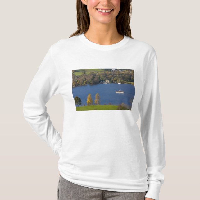 Camiseta Coniston Water, Lake District, Cumbria, Inglaterra (Frente)