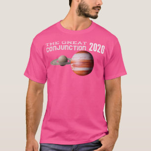 Camiseta Conjunção de Júpiter e Saturno Astronomia 2020