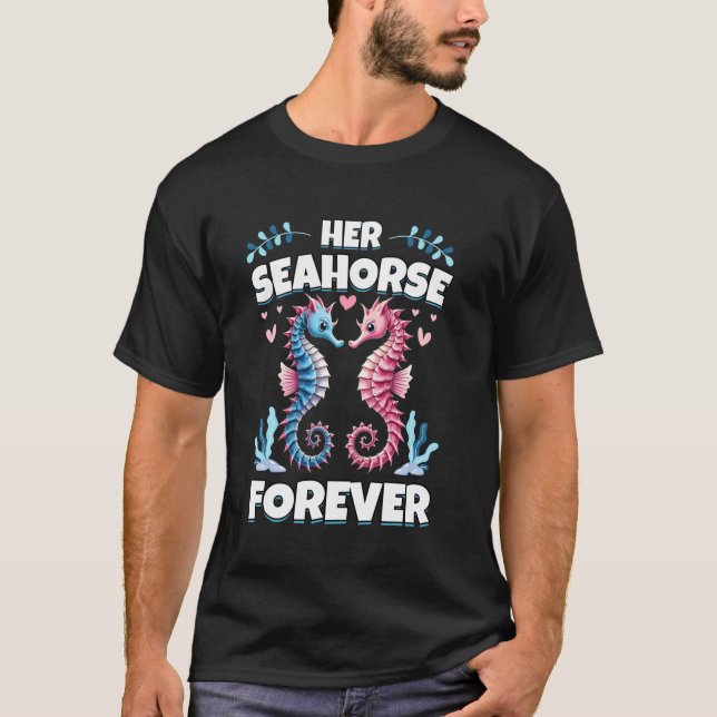 Camiseta Conjunto Combinado para Casais de Aniversário de C (Frente)