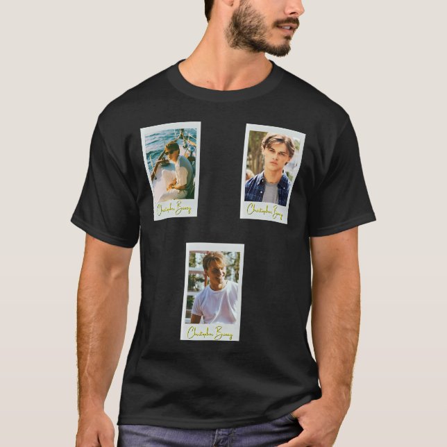 Camiseta Conjunto de Adesivos Christopher Briney /  (Frente)
