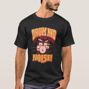 Camiseta Conjunto de Bateria Grave Kit de Baterista Legal 2