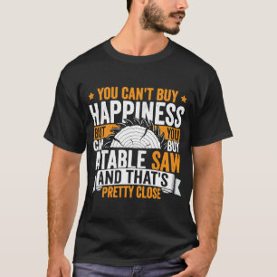 Camiseta Conjunto de Carpinteiro para Homens de Madeira