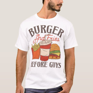 Camiseta Conjunto de comidas rápida