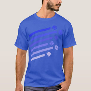 Camiseta Conjunto de Dosagens Poli-hedoras Roxo Ray Tableto