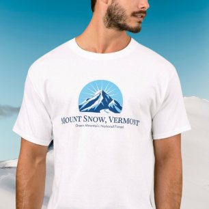Camiseta Conjunto de esqui do resort Mount Snow Vermont