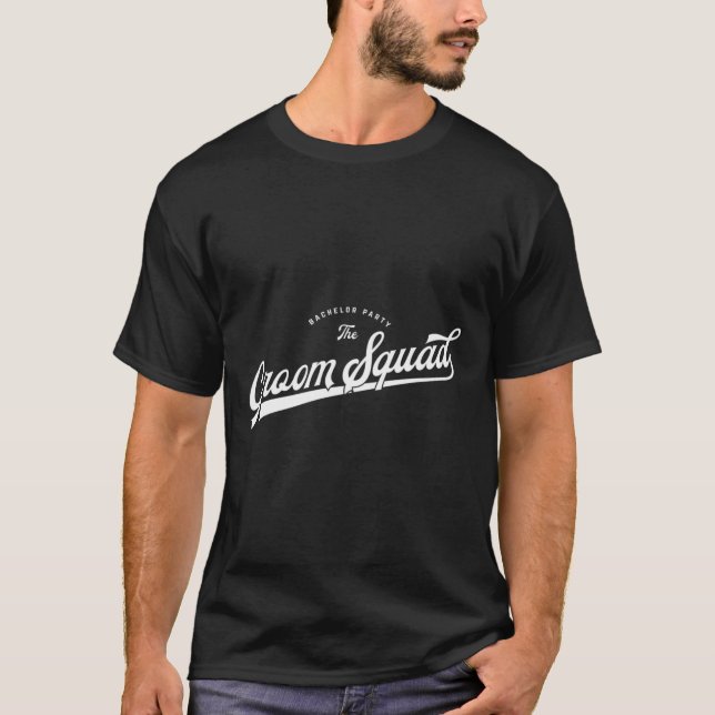 Camiseta Conjunto de Festa de Despedida de Solteiro Estilo  (Frente)