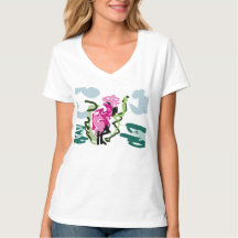 Conjunto de flamingo rosa