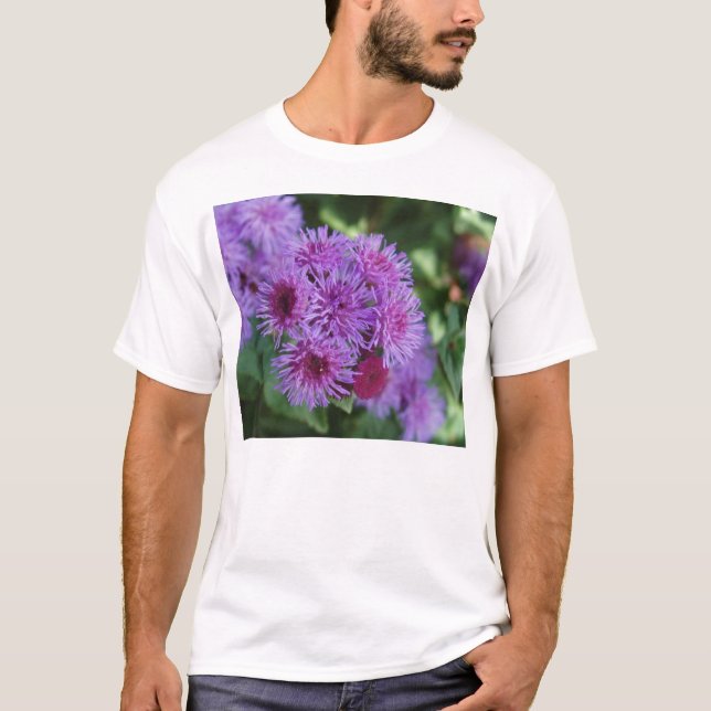 Camiseta Conjunto de flor lindo (Frente)