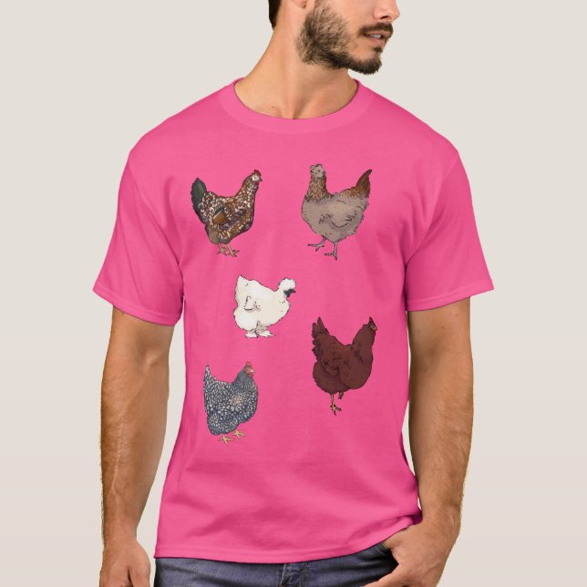 Camiseta Conjunto de Frango (Frente)