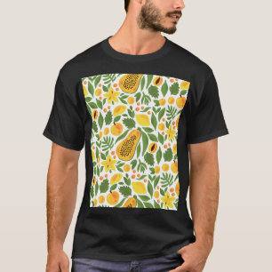 Camiseta Conjunto de Frutas exóticas: Papaya, Lemon, Mango