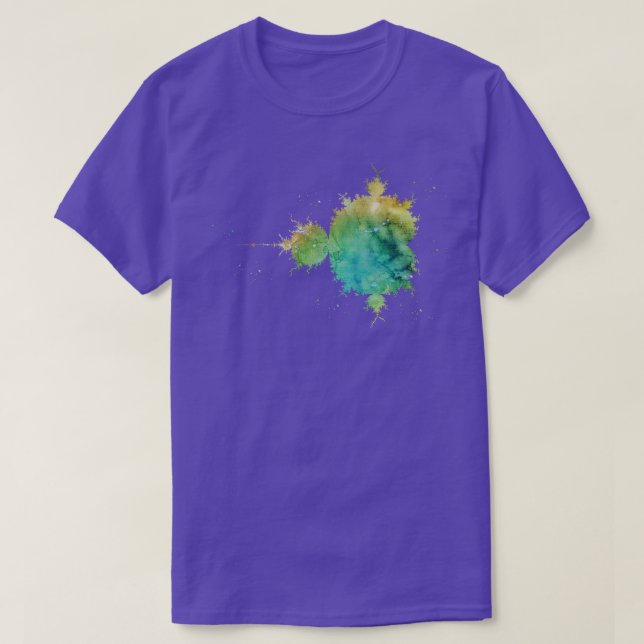 Camiseta Conjunto de Mandelbrot (Frente do Design)