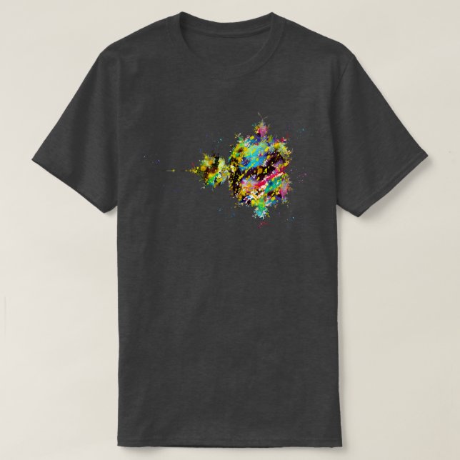 Camiseta Conjunto de Mandelbrot 3 (Frente do Design)
