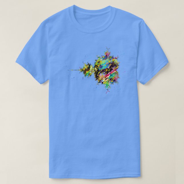 Camiseta Conjunto de Mandelbrot 3 (Frente do Design)