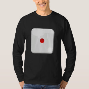 Camiseta Conjunto de Pjs de Natal Combinando Dados Fantasia