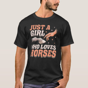Camiseta Conjunto de Proprietária de Cavalo de Montar Femin