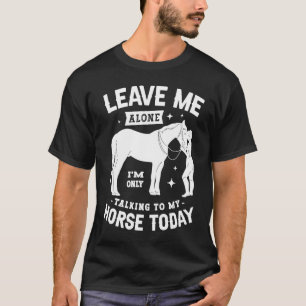 Camiseta Conjunto de Proprietário de Equitação Cavalo Eques
