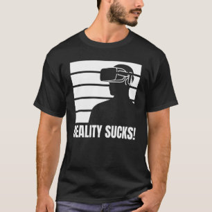 Camiseta Conjunto De Realidade Virtual Para Um Gamer De Vr