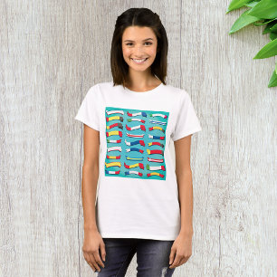 Camiseta Conjunto De Sinalizadores Mulheres T-Shirt