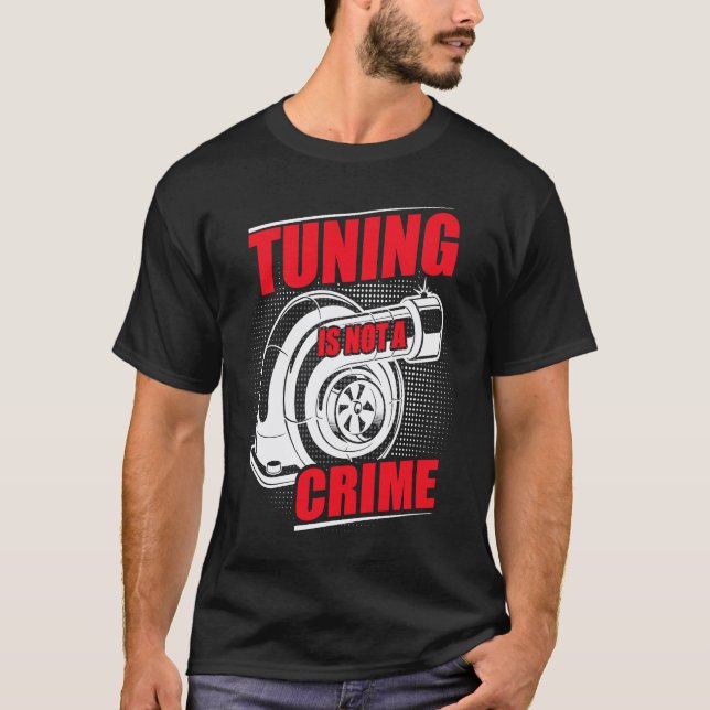 Camiseta Conjunto de sintonizador automático mecânico de au (Frente)