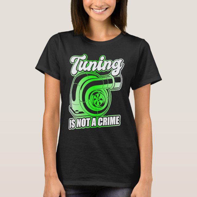 Camiseta Conjunto de sintonizador automático mecânico de au (Frente)