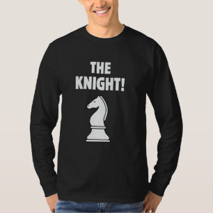 Camiseta Conjunto de Tabuleiro de Xadrez e Peça de Xadrez C