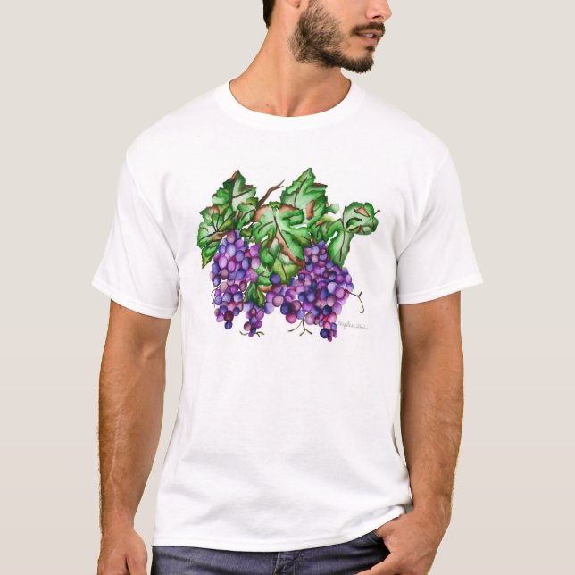 Camiseta conjunto de uvas (Frente)