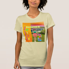 Camiseta Conjunto de Verão