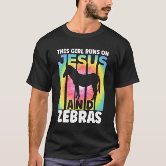 Camiseta Conjunto de Zebra para Amantes de Zebra para Mulhe