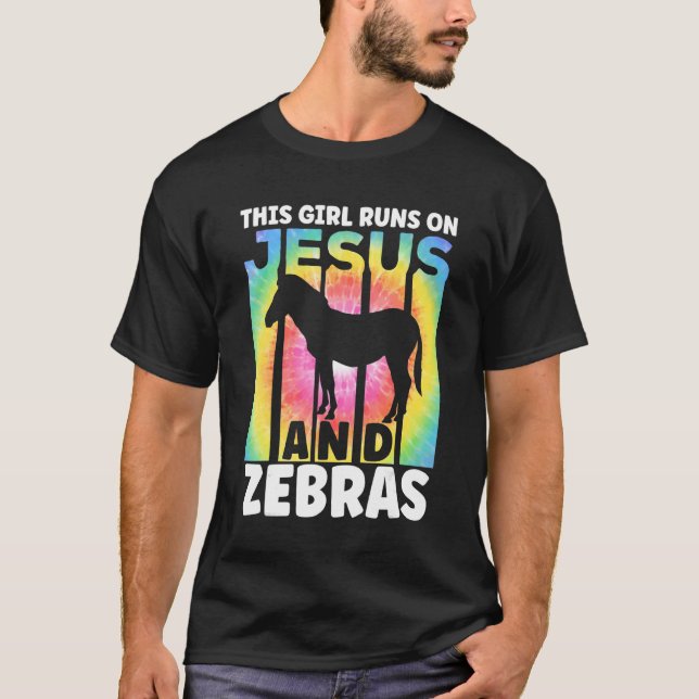 Camiseta Conjunto de Zebra para Amantes de Zebra para Mulhe (Frente)