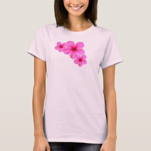 Camiseta Conjunto do hibiscus