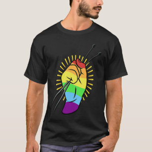 Camiseta Conjunto do tambor do tambor do tambor gay