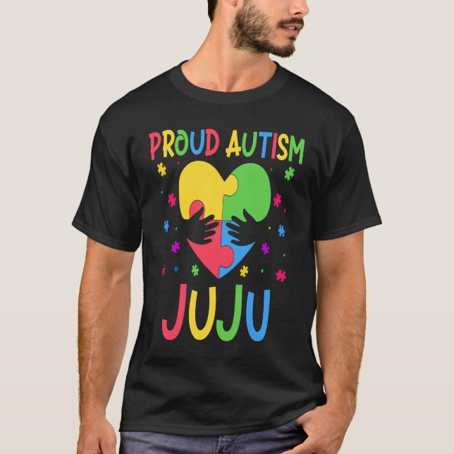 Camiseta Conjunto Familiar Mês de Conscientização do Autism (Frente)