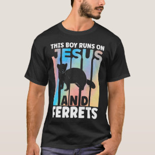 Camiseta Conjunto para Furão para Roupas de Amante de Furão