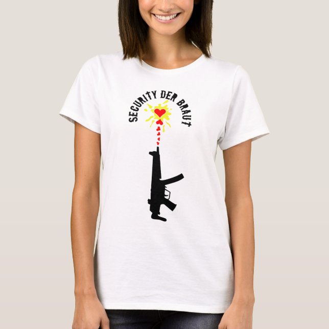 Camiseta Conjunto: Segurança da Noiva (Frente)
