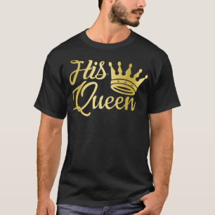 Camiseta Conjuntos Combinando Roupas Lindo Casal Sua Rainha