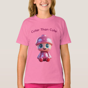 Camiseta Conjuntos de Crianças Adoráveis   Chá de algodão m